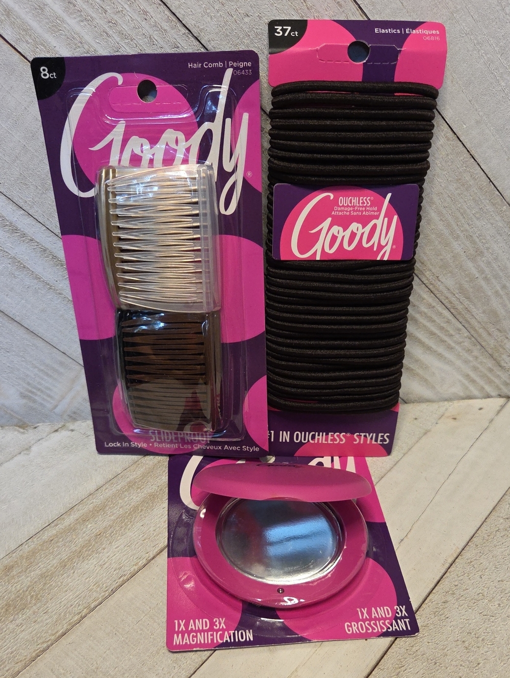 NWT Goody 3 Piece Beauty Bundle